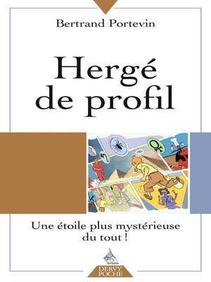 cover image of Hergé de profil--Une étoile plus mystérieuse du tout !